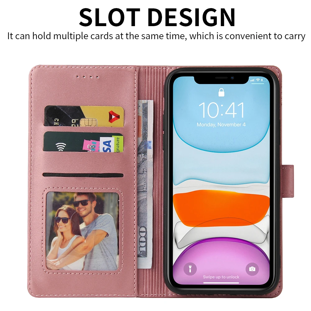 Luxury Leather Cover for Samsung Galaxy A23 A33 A53 A02S A03S A10 A12 A13 A20 A21S A22 A30 A31 A32 A41 A42 A50 Stand Flip Case
