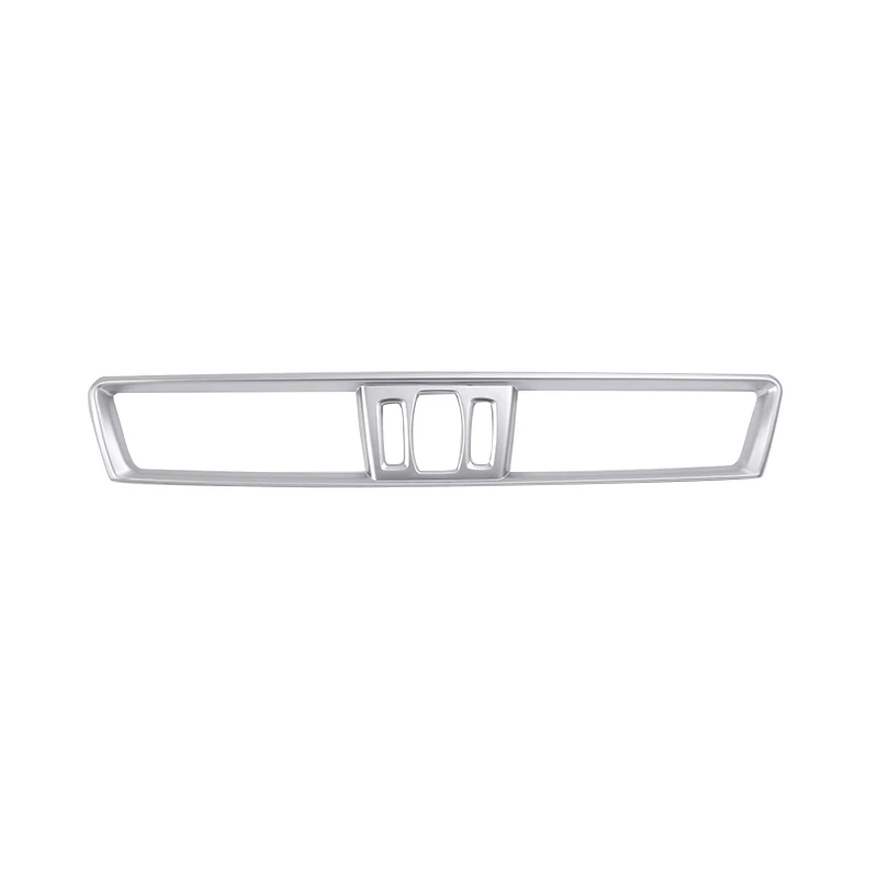 

ABS углеродное волокно/хром для BMW X1 F48 X2 F47 2016-2021 центральная консоль, рамка для воздуховыпускного отверстия, накладка, аксессуары для интерьера автомобиля