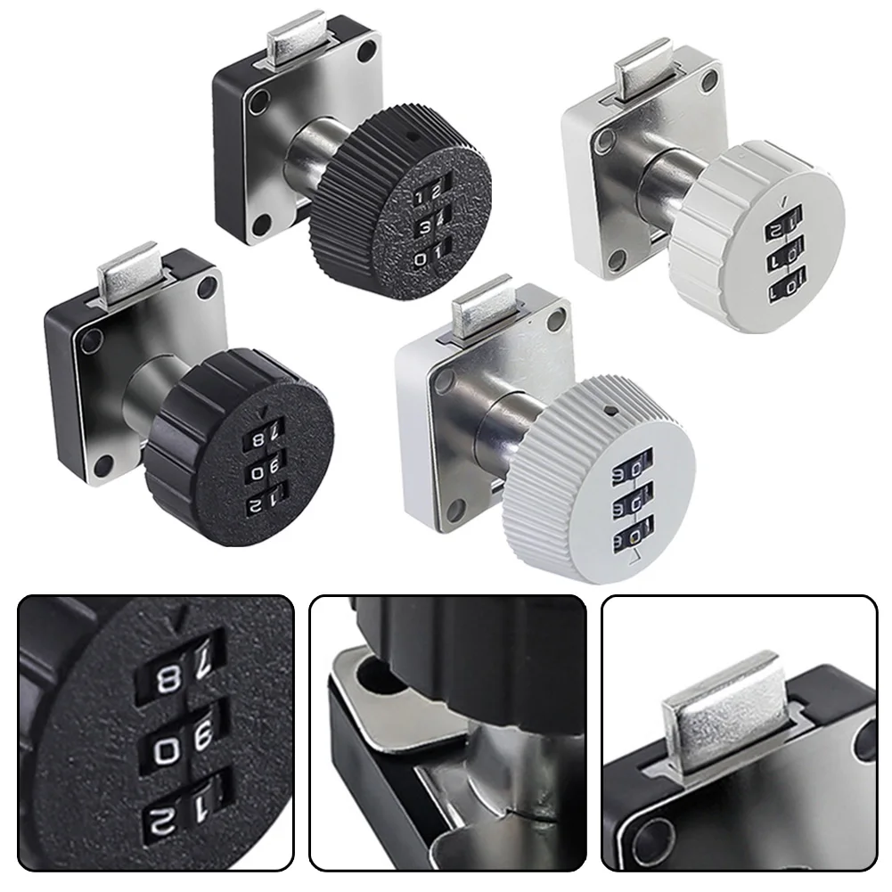 

High Quality Lock Password Locking Mailbox No Need Punch Holes Padlock With Keys Cam Cupboard Shed Desk Cabinet
