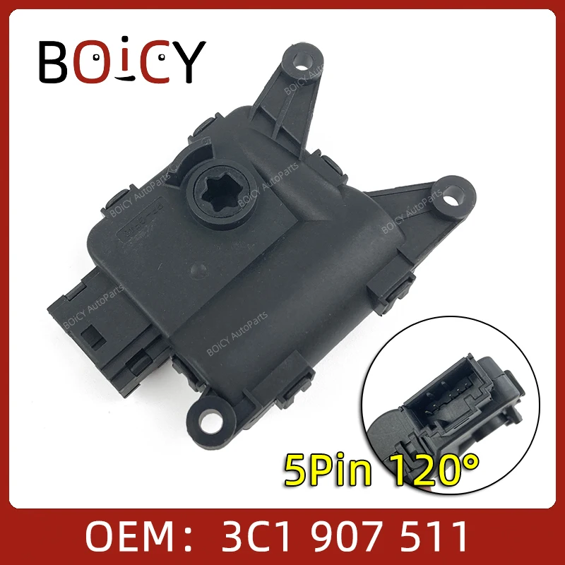 

BOICY двигатель привода заслонки обогревателя кондиционера для Passat CC Golf Tiguan Eos Sciricco Superb 3C 1907511 3С 1907511 A 3C 1907511 Ф