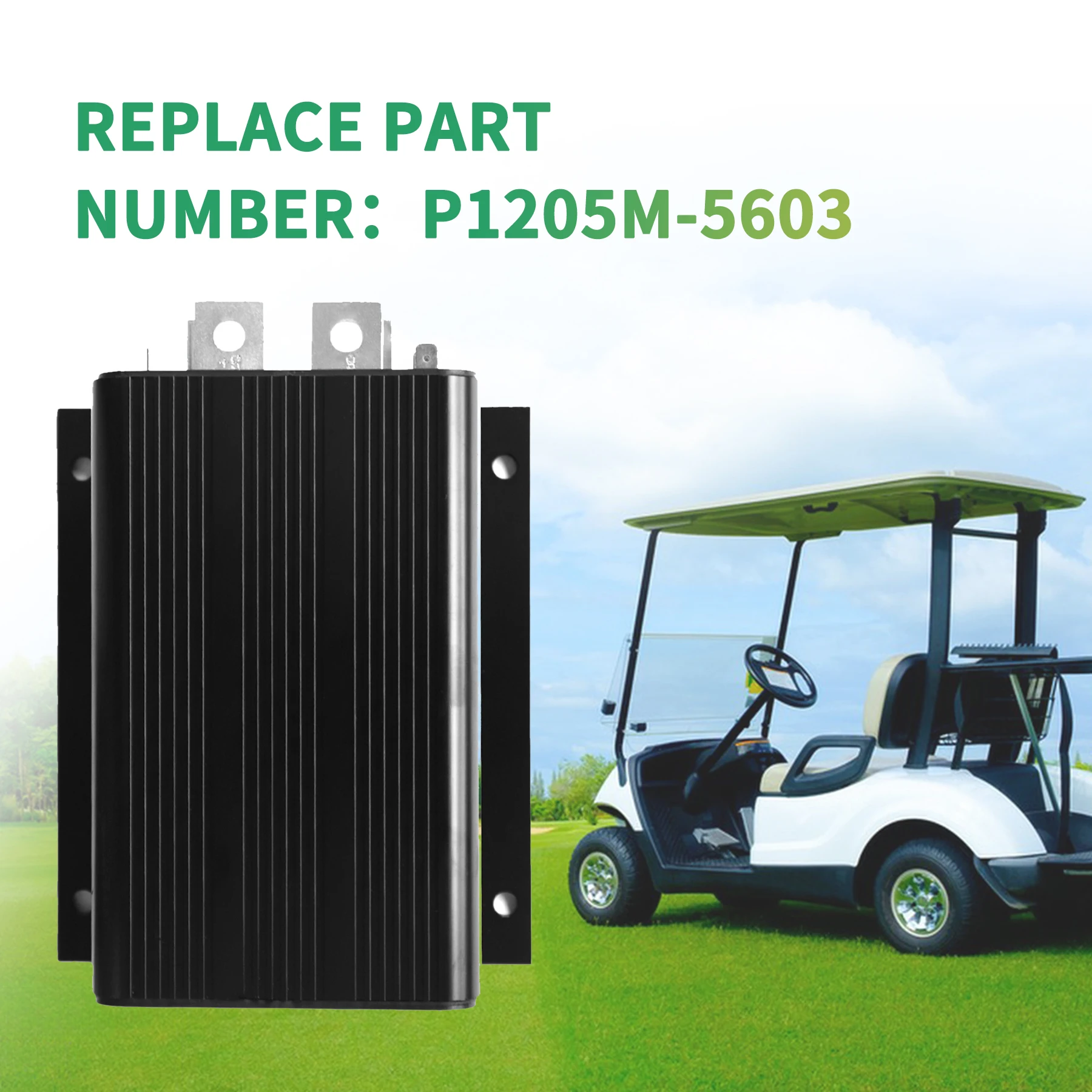 Заменить на ALLTRAX AXE 4834 Контроллер 48 в 500A для EZGO Club Автомобильная тележка гольфа 1205