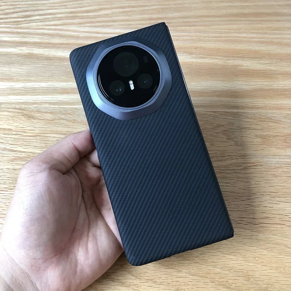 Черная фотография для Honor Magic V3 v3 кевларовый телефон настоящий Арамид карбон