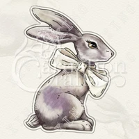 easter bunny metal cutting dies scrapbook diary decoration stencil embossing template diy greeting card handmade 2022 new