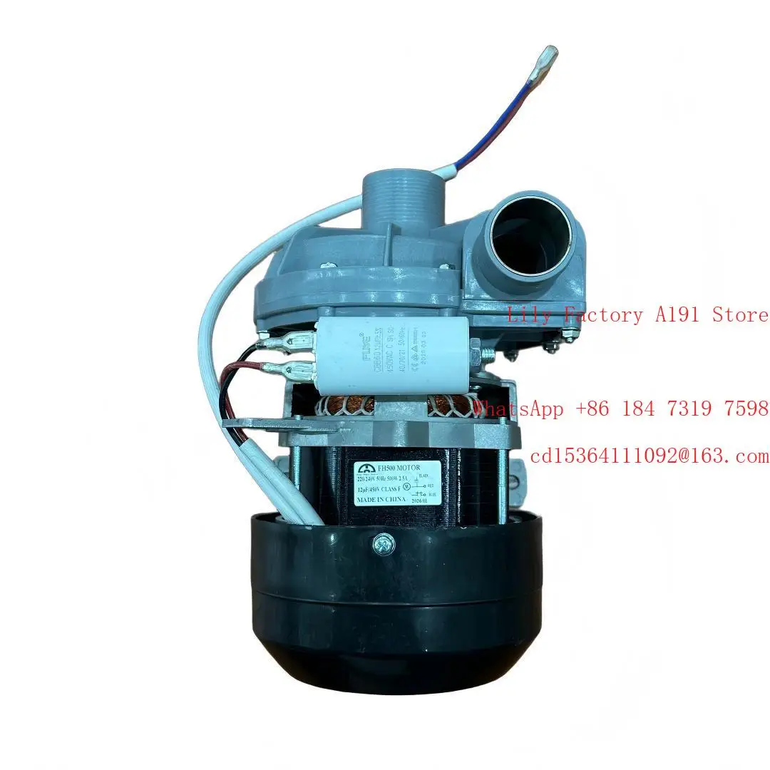 Фото Промышленный двигатель для посудомоечной машины SX2429 FH500 220-240В 50Гц, запасной мотор для посудомоечных машин №4