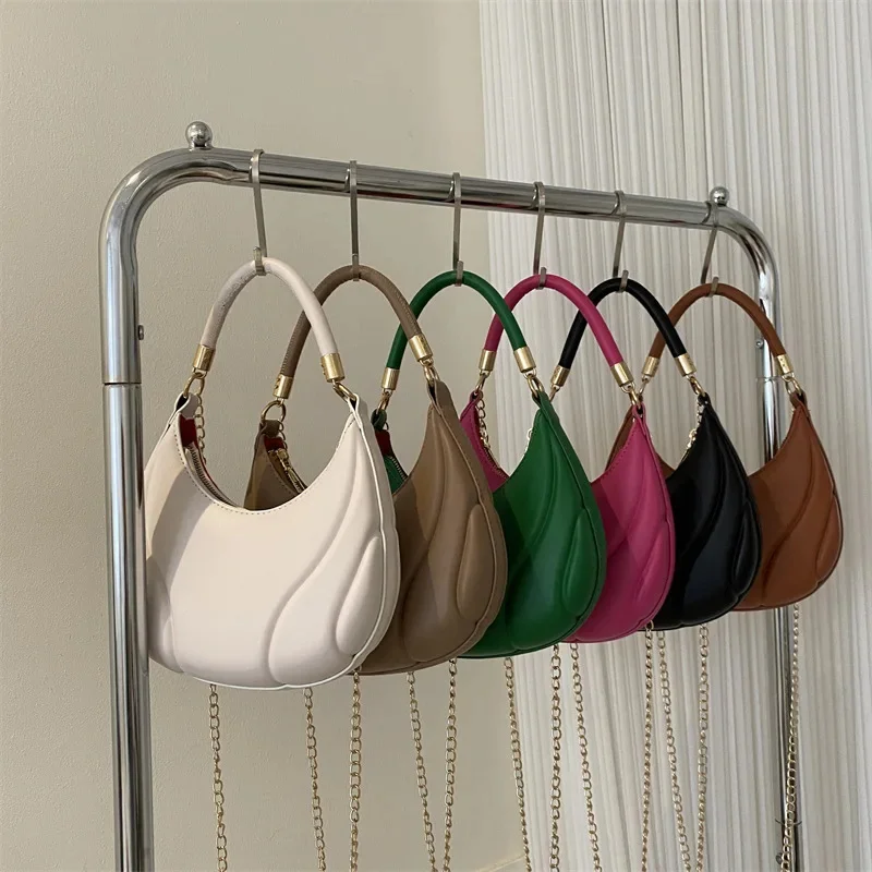 

2023 New Underarm Bag Trendy Small Design Baseball Bag Candy Handheld Shoulder Bag Women Simple Design Handbags