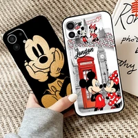 cartoon mickey minnie mouse phone case for xiaomi mi 11 mi 11 lite for xiaomi 11 lite 5g case carcasa tpu back black coque