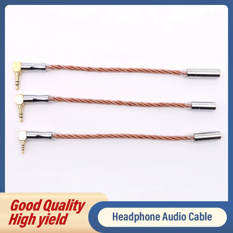 

ivipQ-230 5N OCC L Type 2.5mm 3.5mm 4.4mm 6.35mm 4PIN XLR Plug To 2.5mm/3.5mm/4.4mm Female Conversion Cable