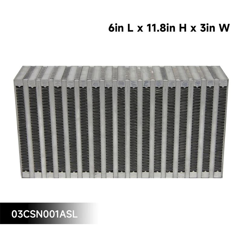 

Универсальная панель и пластина для интеркулера DIY, размер сердечника 11,8x6x3 дюйма x 76 мм