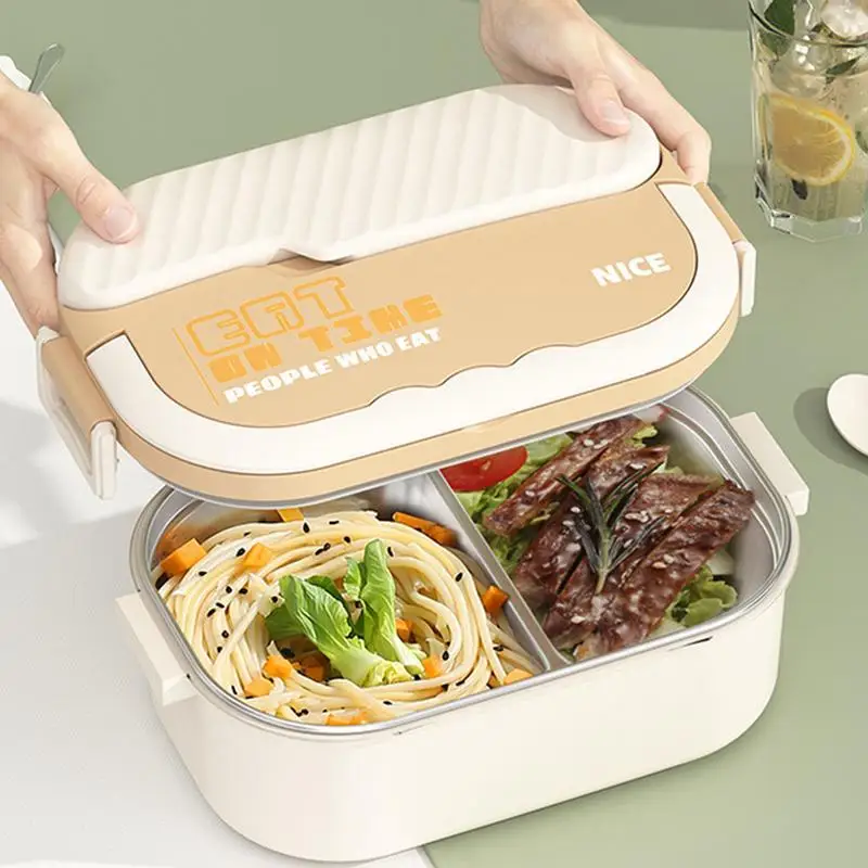 Отделение из нержавеющей стали 304 изолированный ланч-бокс офисный работник