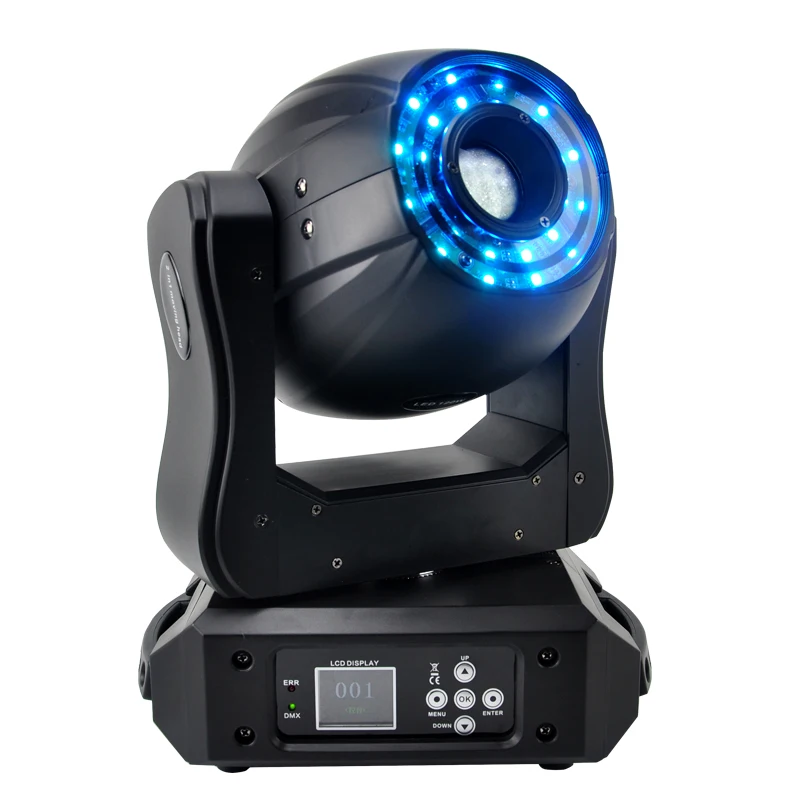

Популярный светодиодный светильник для диджея на день рождения, 150 Вт, RGB, 3 в 1, прожектор с регулятором точечного круга, подвижный светильник...