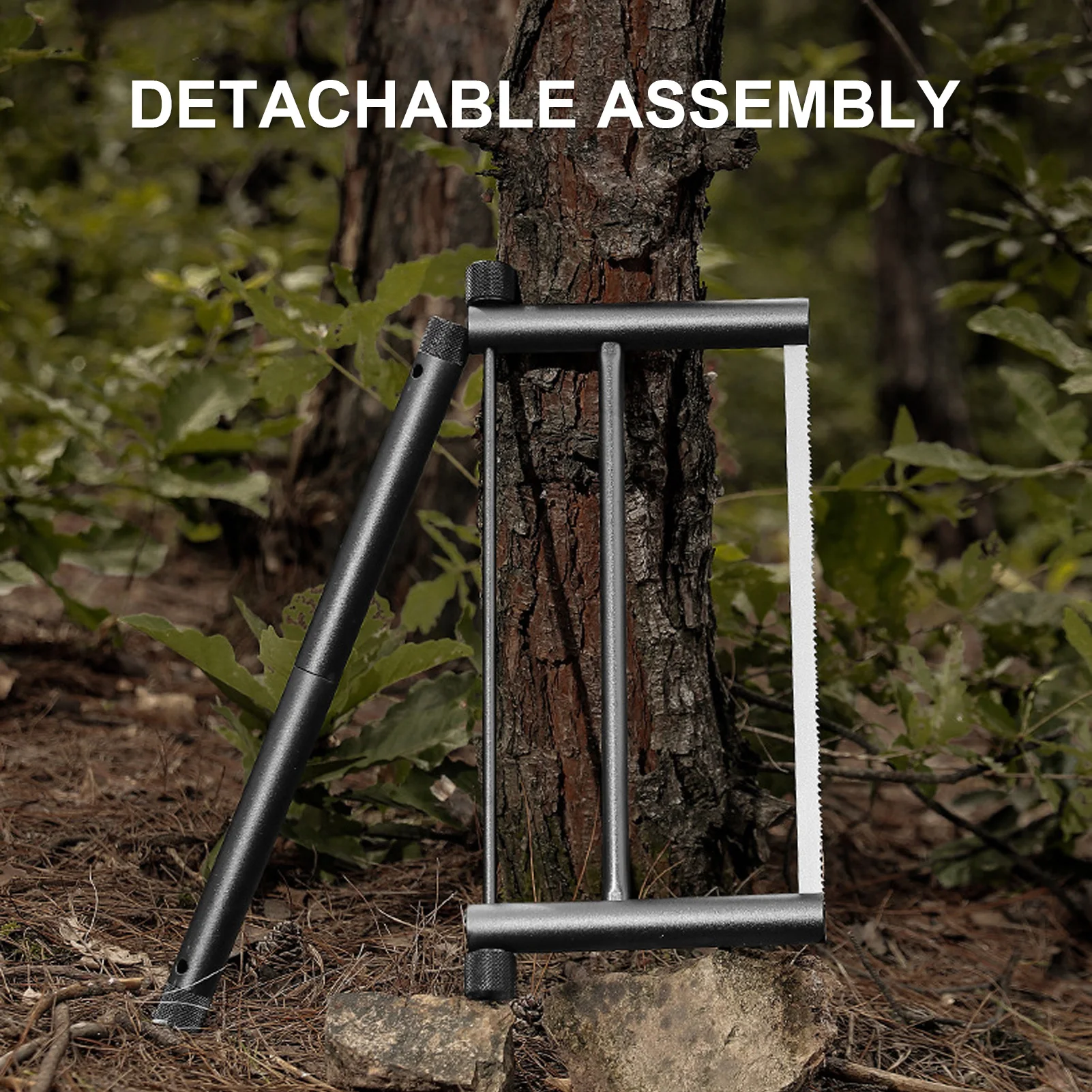 

Handsaws Portable Heavy Duty Folding Bow Saw Portable Survival Saw Handsaws For Camping Backpacking Hunting Woodworking Black