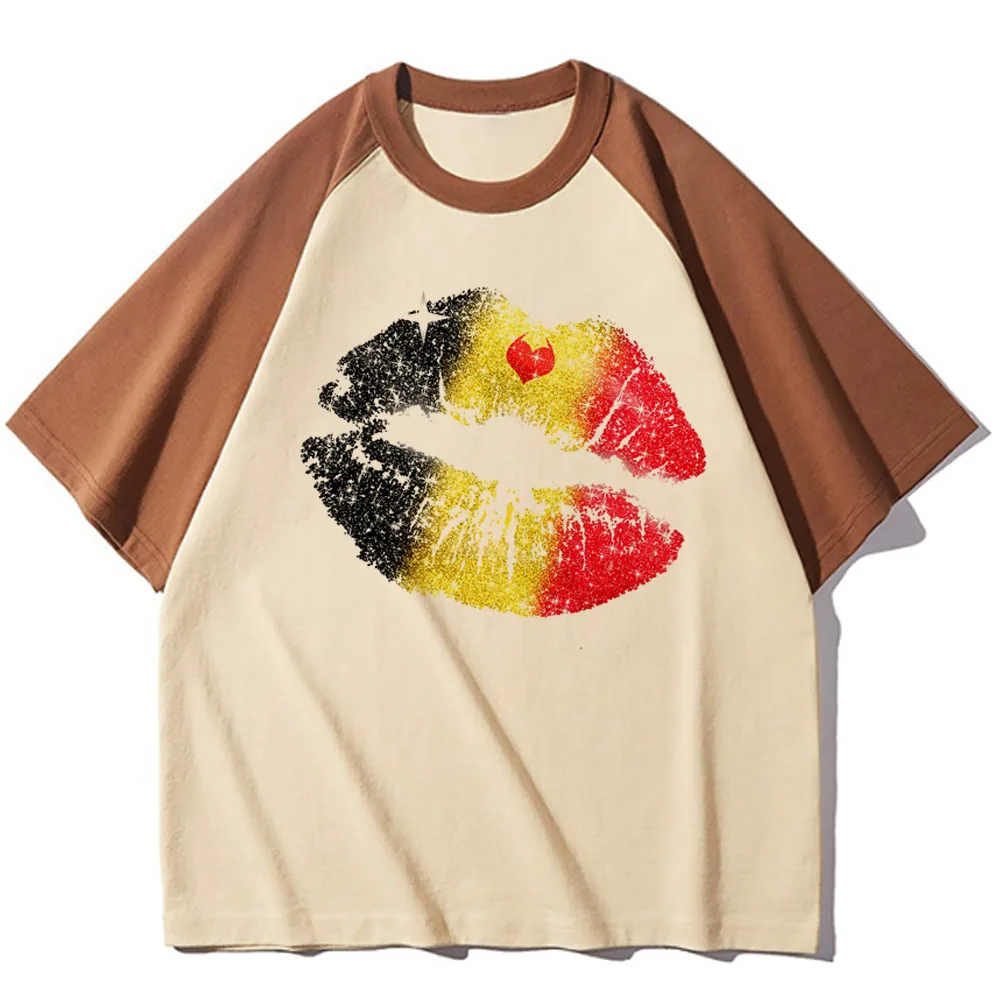 Бельгийская футболка женская элегантная комиксная с мангой забавная одежда для