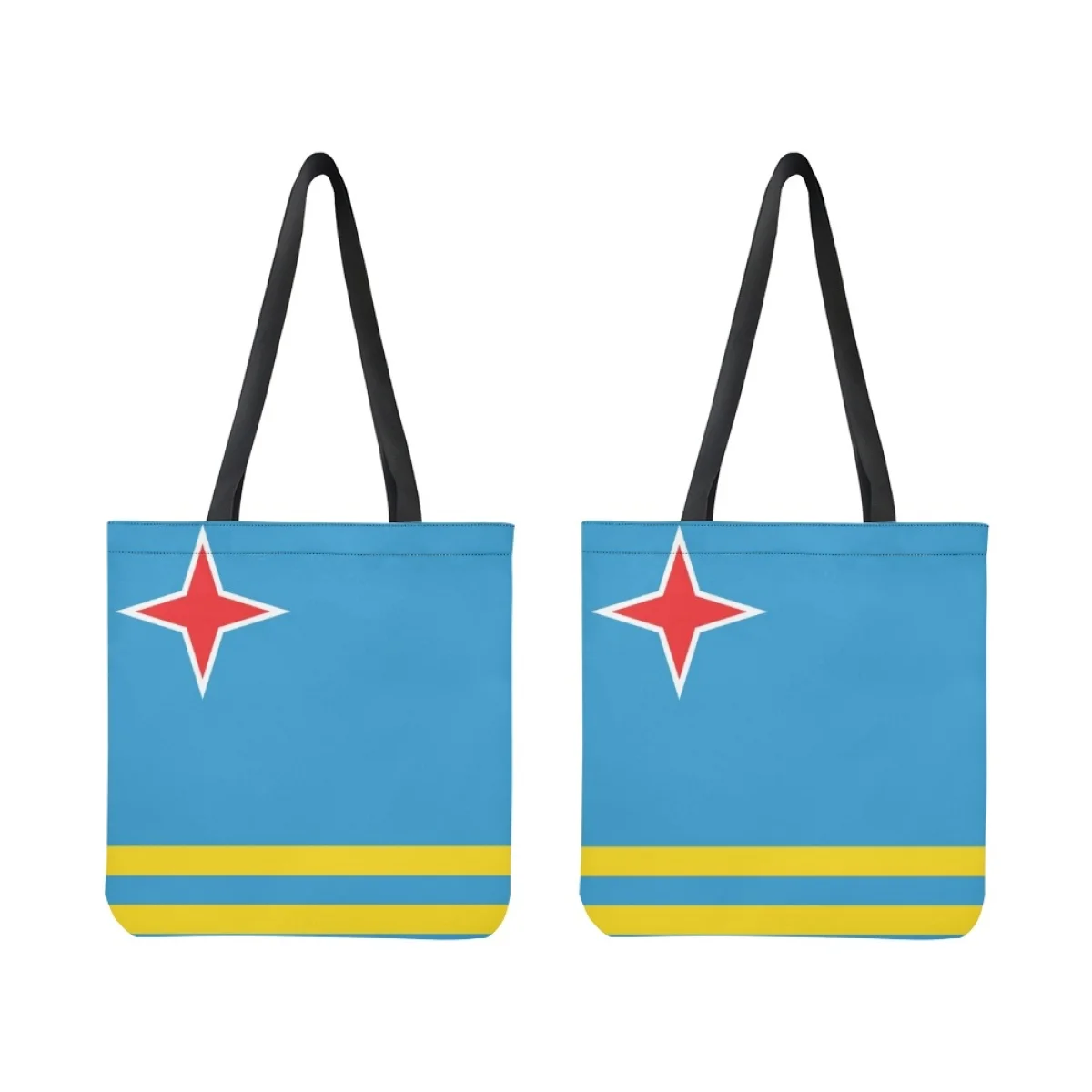 Aruba Flag Pattern Tote Bag Fashion Women Handbag Girls Shoulder Storage Bags for Travel Ladies Large Capacity Shopping Bag 2023