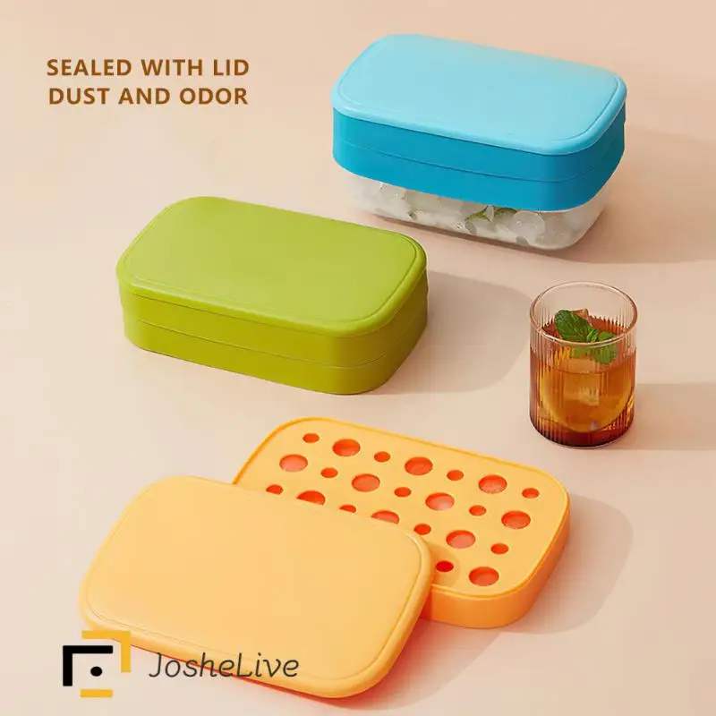 

Ice Lattice Ice Storage Frozen Ice Mould Household 2023 Ice Hockey Mold Ice Cream Maker Tool Silicone Mold Silica Gel Ice Hockey