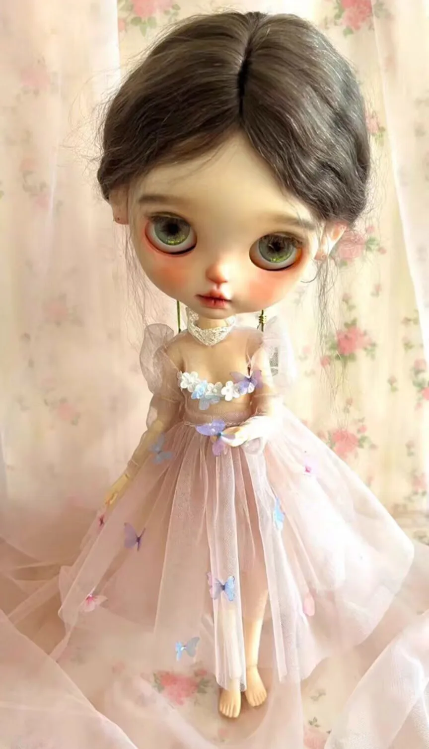 2025 3pcs fairy tale Blythe inner skirt socks Butterfly gauze 1/6 30cm(Fit for azone Pullip Ob22/24/26 Licca)