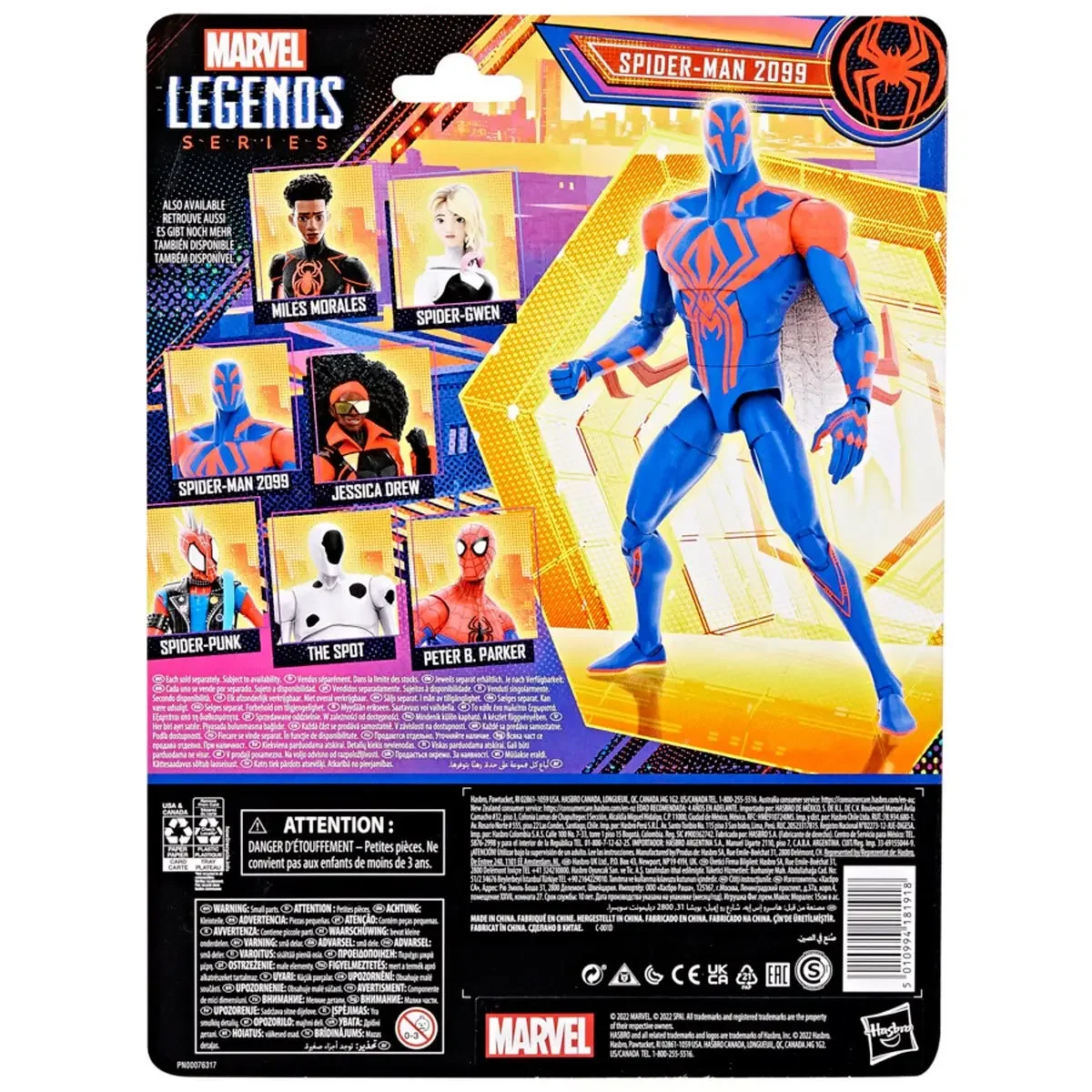 Экшн-фигурка человека-паука 2099 из серии ML