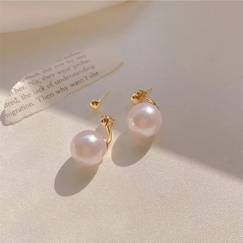 Новинка 2022 милые серьги-подвески для пожилых модные с жемчугом элегантные