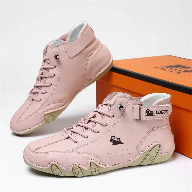 Модные кроссовки для женщин высокие спортивные уличные повседневные туфли