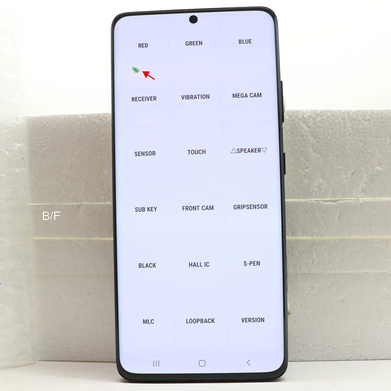 Tanie Oryginalny AMOLED LCD Z Ramką Do Samsung Galaxy S21 Ultra 5G G998 G998F/DS G998U G998U1 G998W Wyświetlacz Ekran Dotykowy Zgromadzenie