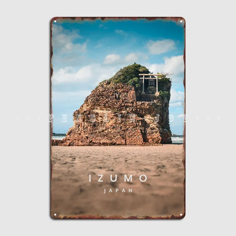 

Izumo Bentenjima Japan Metal Sign Wall Mural Design Cinema Garage Decoration Tin Sign Posters