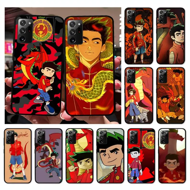 

Disney American Dragon Jake Long Phone Case for Samsung Note 5 7 8 9 10 20 pro plus lite ultra A21 12 02