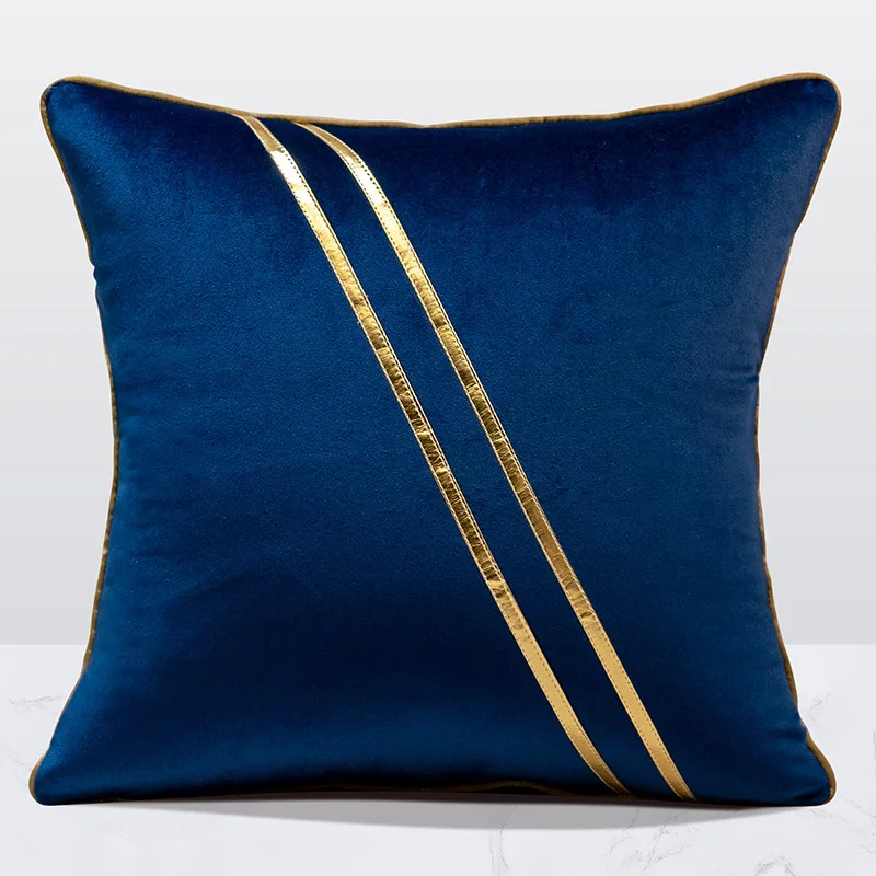 Бархатный Чехол для подушки 45x45 см роскошный декоративный чехол дивана