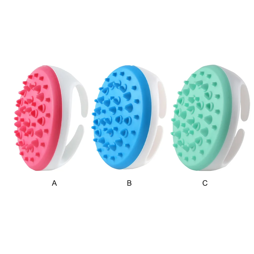 

Body Massage Brush Muscle Waist Cellulite Massager Exfoliating Remover Relaxation Beauty Bath Salon Palm Tool Blue