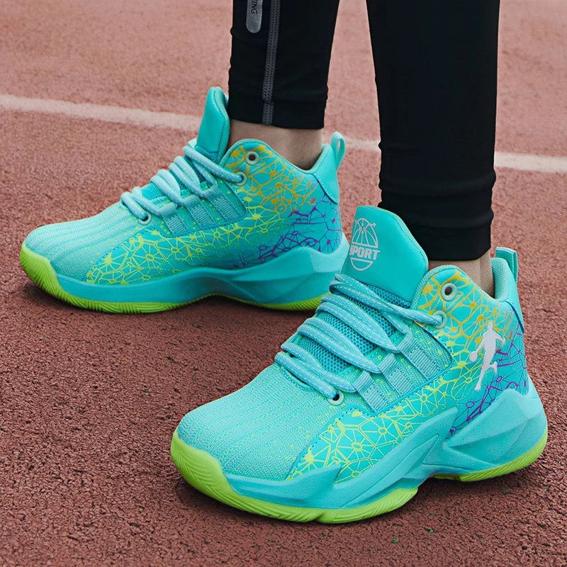 Brand Mens Casual Sneakers High-tops Sneakers Trendy Boys Basketball Sports Tennis Shoes Outdoor Off-road Shoes Couple Sneakers