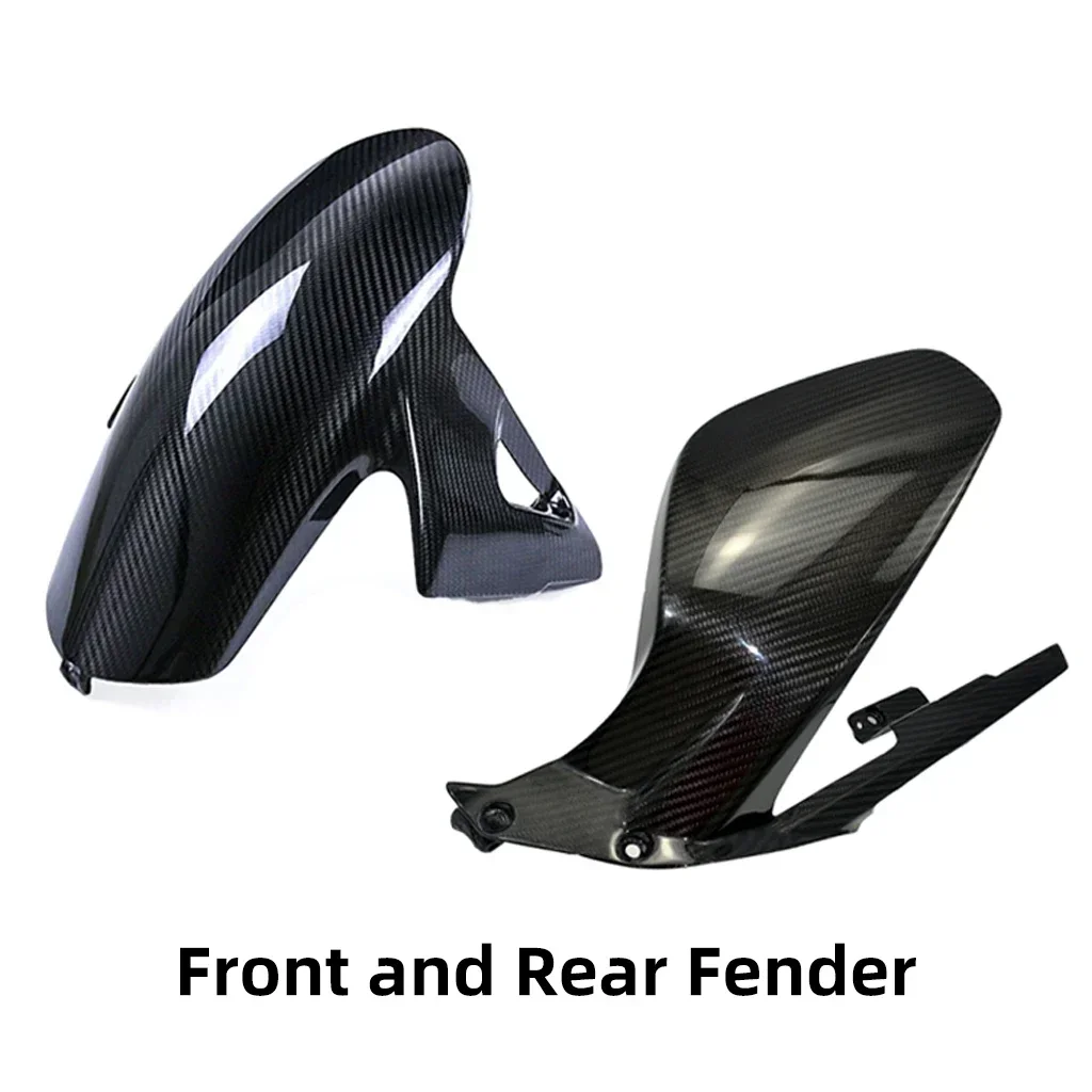 

Panigale V4 переднее и заднее крыло брызговик для DUCATI Panigale V4R V4S Streetfighter V4 мотоцикла брызговик из углеродного волокна