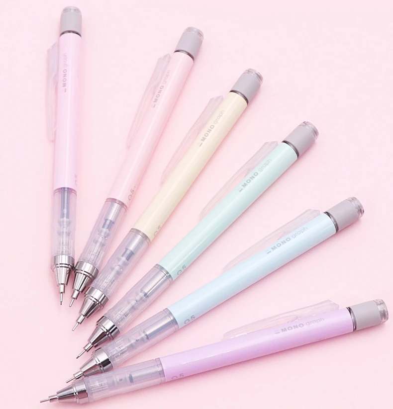 Tombow Macaroon Candy-colored Low Center Of Gravity Creative Rocking Pencil Student Stationery 1pcs