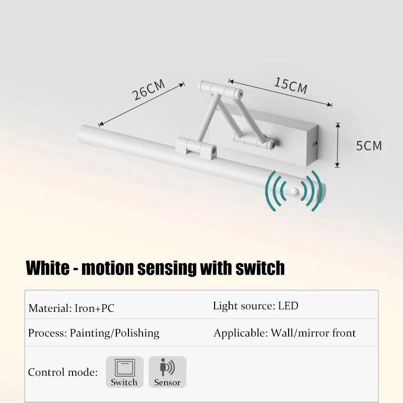 

Светодиодное зеркало с датчиком движения ksdligh