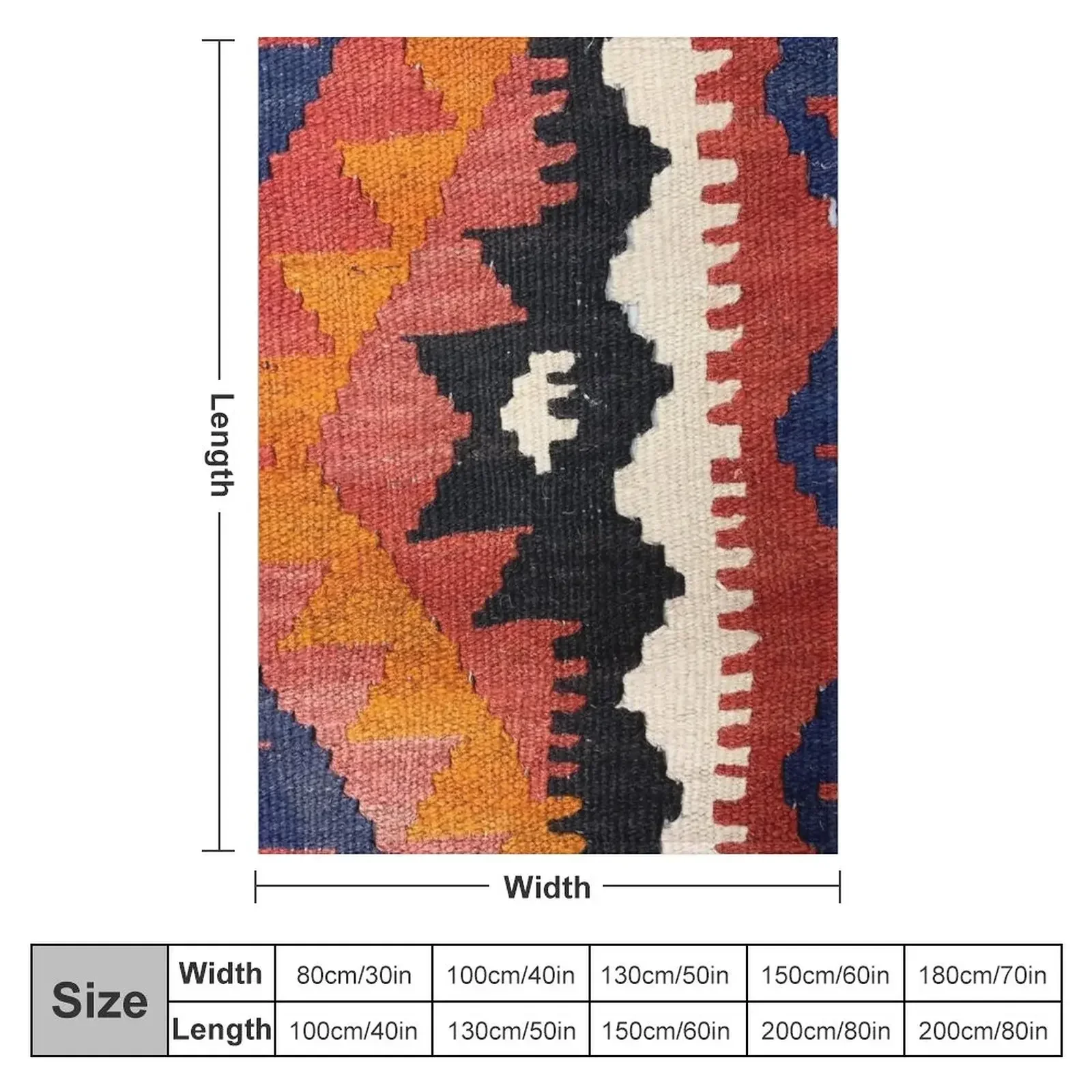 Декоративное одеяло Kilim плетение Navaho тканое текстильное манга тонкие покрывала