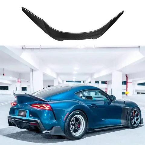 Задний спойлер из углеродного волокна для Toyota Supra A90 MK5 2019 2020 2021 V