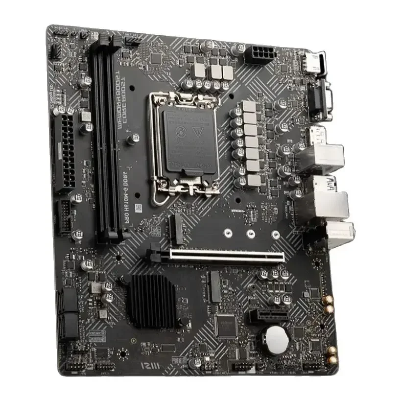 Материнская плата H610 MSI PRO H610M-G DDR4 для Core i7 14700K 13700K 12700KF LGA 1700 материнская i5 12400 12400F