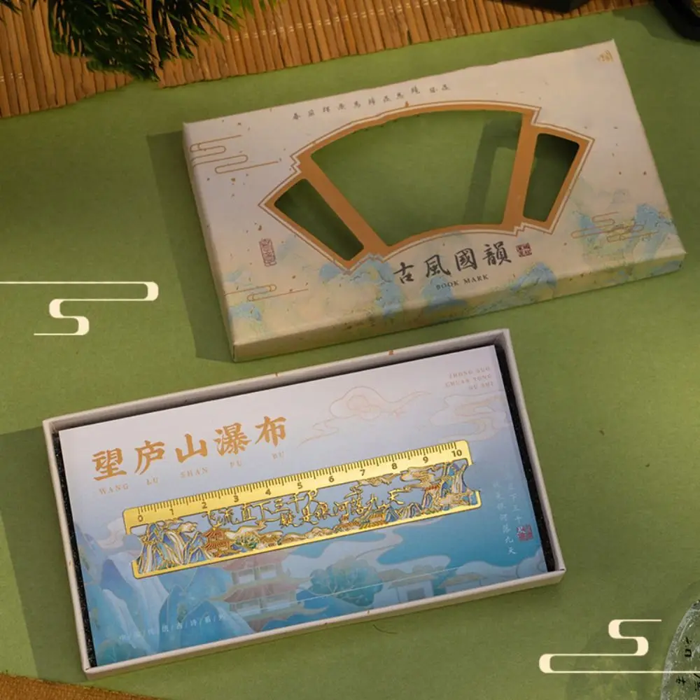 Винтажная линейка для рисования маслом закладка кавайная милая полая