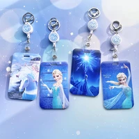 disney cartoon animation student meal card set bus subway ic card protection sleeve badge key chain certificate set wholesale