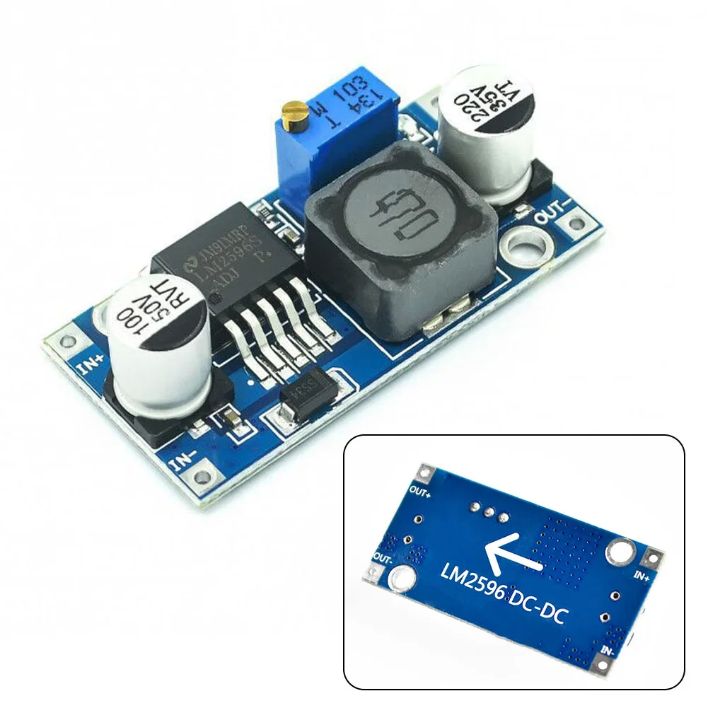

DC-DC BuuCk Step Down Module LM2596 DC/DC 4.0~40V To 1.25-37V Adjustable Voltage Regulator 3A Stabilizers Power Supplies