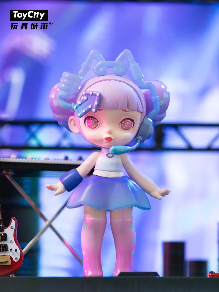 USER-X Laura Cyberpunk Space Capsule Series 2 Blind Box Toys Guess Bag kawaii Anime Figures lovely doll Cute Girl Birthday Gift