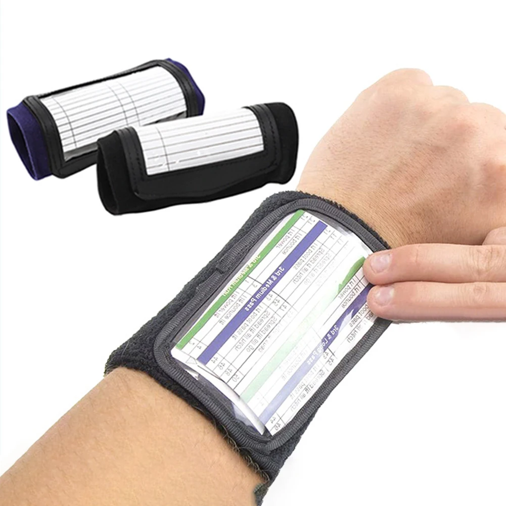 

Rugby Soccer Wristbands Manual Flip Booklet Scoreboard Fine Workmanship, Simple Design, Strong Practicability