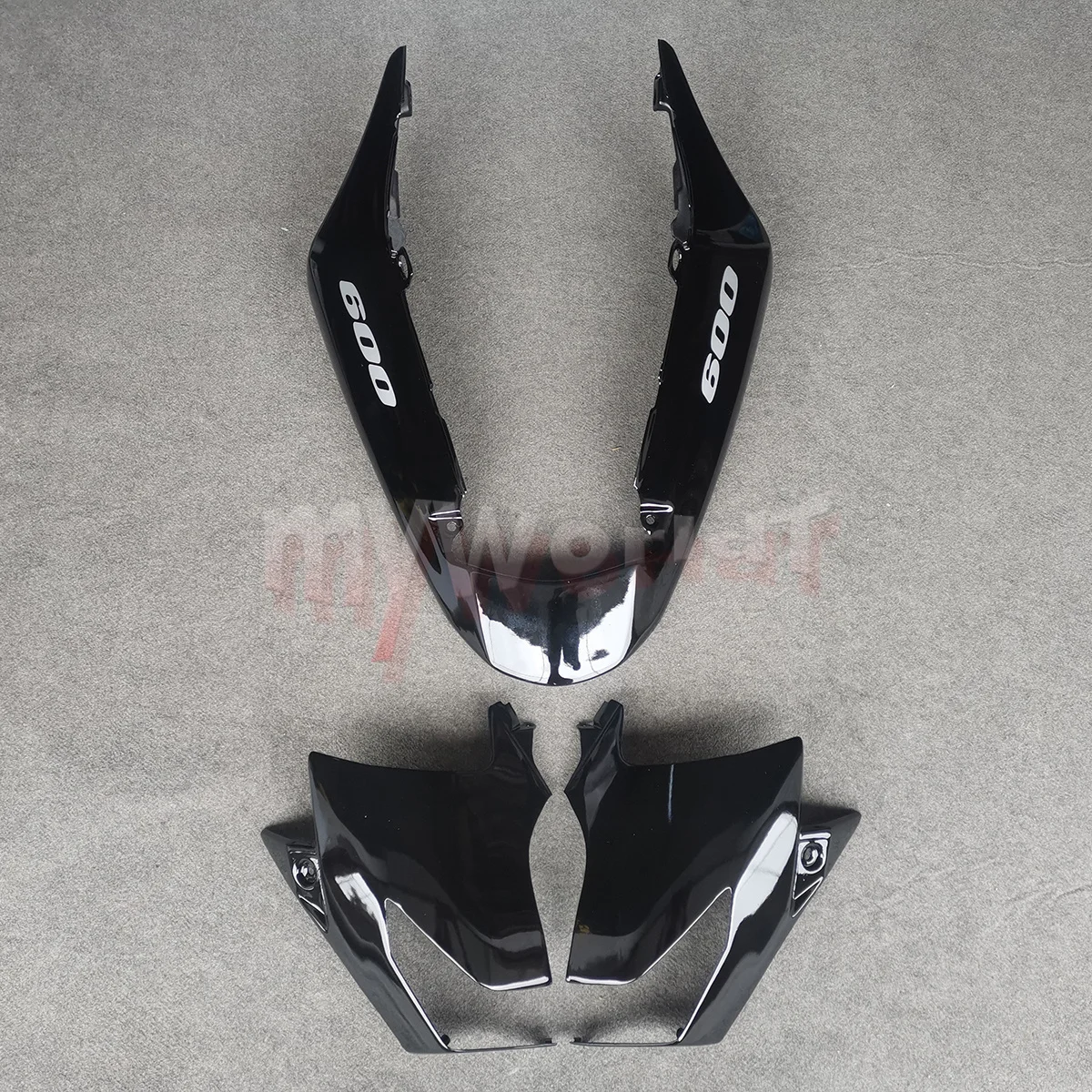 Фото Подходит для мотоцикла Suzuki GSR400 GSR600 2006 - 2012 левый и правый задний секции заднего сиденья Cowl деталь обтекателя GSR 400/600 №2
