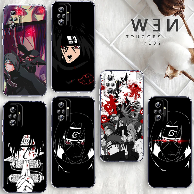 

Cool Comic Naruto Art For Xiaomi Poco X3 Redmi Note 11S 11 11T 10 10S 9 9T 9S 8 8T Pro 5G 7 5 4X Transparent Phone Case