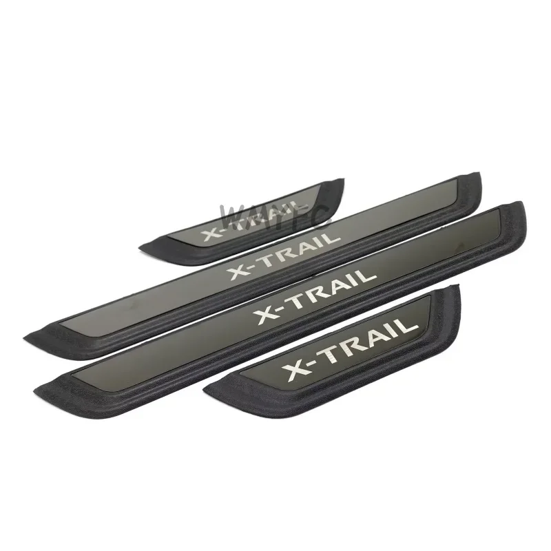 

Для Nissan X-Trail T33 2021 2022 2023 2024 2025 Нержавеющая накладка на порог автомобиля Kick Guard Защитная накладка на педаль