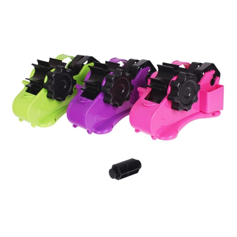 

Semi-Auto Tape Dispenser With 35mm Fixed Length Tape Cutter Desktop Office Packi Dropship