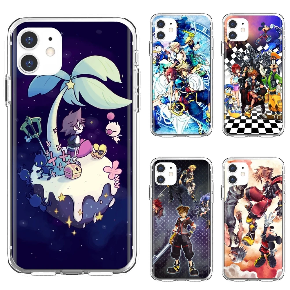 Силиконовый чехол для телефона в стиле аниме с изображением царства сердец Samsung