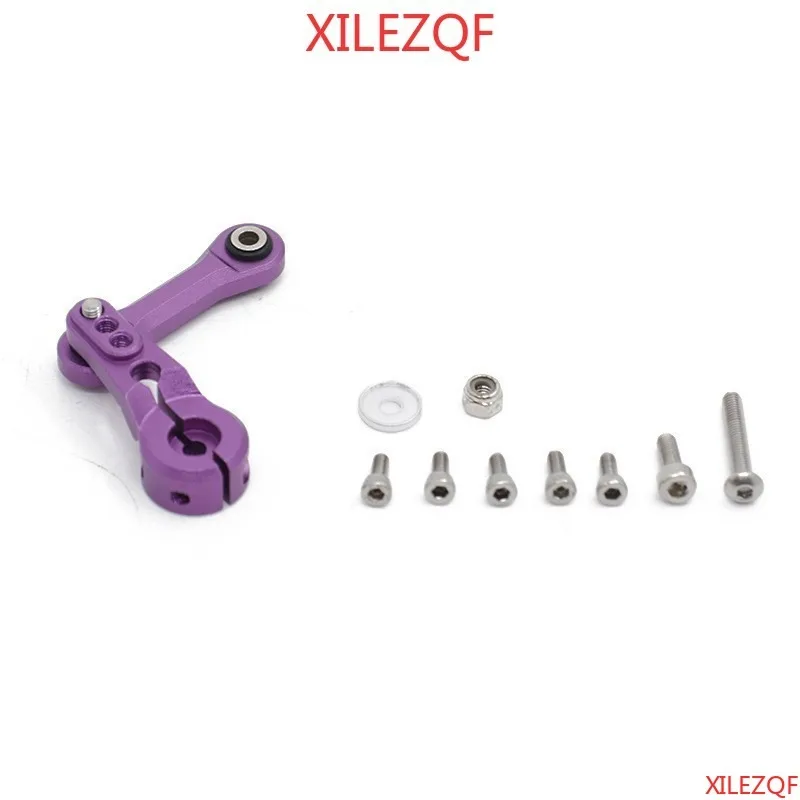 Фото XILEZQF 25T рулевая тяга сервопривода для ARRMA 1/7 INFRACTION MOJAVE 1/8 KRATON SENTON TYPHON TALION OUTCAST, обновленные детали №2