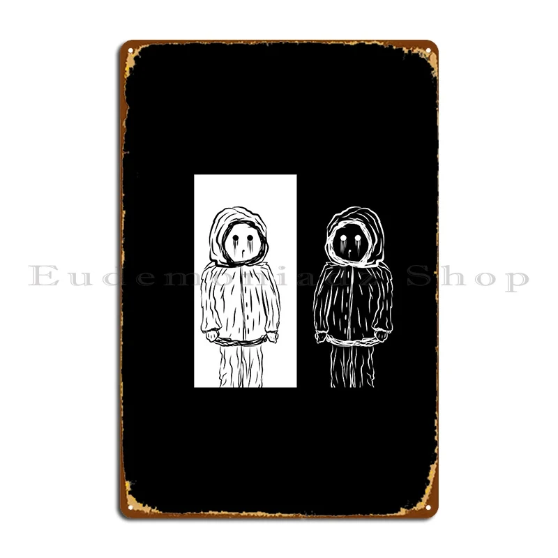 Двойной металлический постер унисекс таблички с надписью на заказ домашний