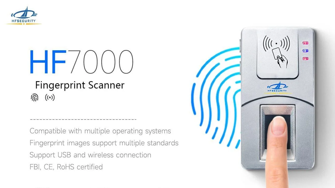 Доступная заводская цена SDK HFSecurity HF7000 считывающее Личные карты беспроводная