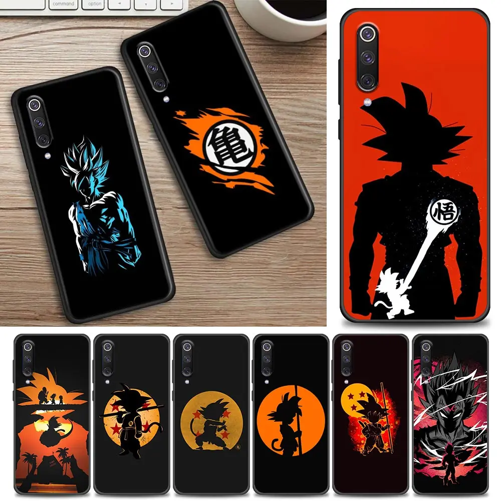 

Dragon Ball ZPhone Case For Xiaomi Mi 8 9T 10 Lite Mi10T Note10 Pro Cover For Xiao Mi9T Mi9Lite Soft TPU Coque Cute Anime Goku
