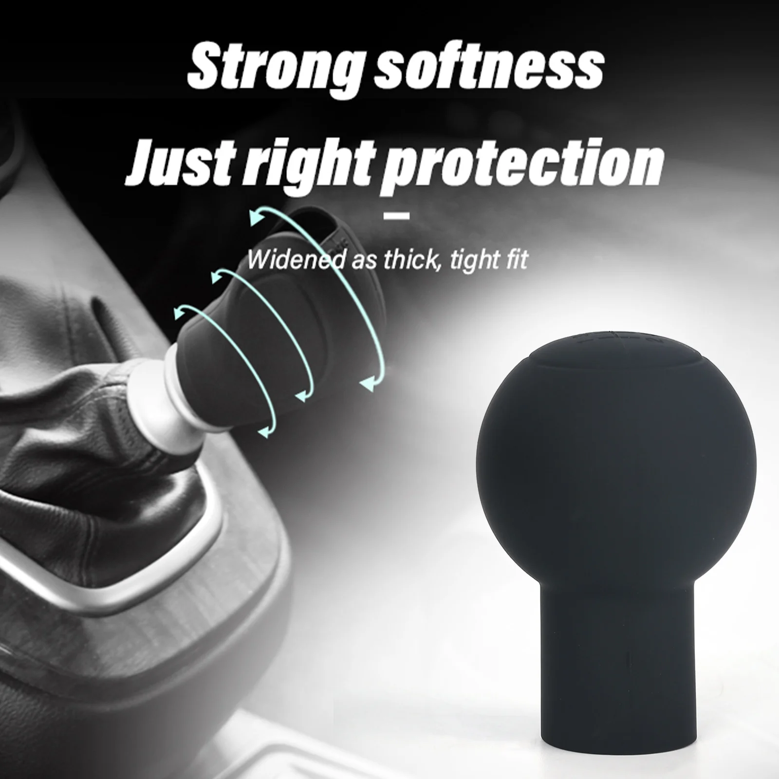 

Ручка переключения рулевого механизма автомобиля силиконовый чехол для VW Golf Bora Jetta, защита, пыленепроницаемый, водонепроницаемый, нескользящий воротник, универсальный