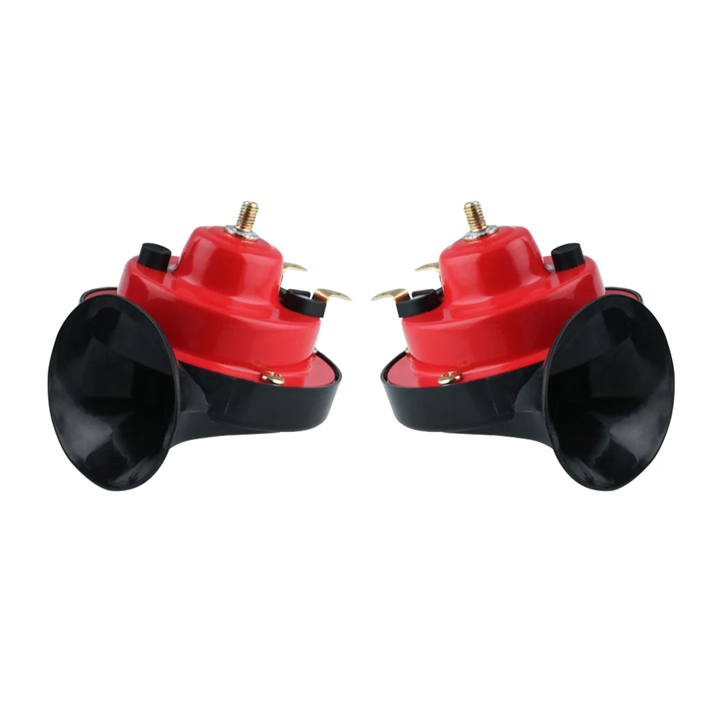 

Автомобиль Мотоцикл электрический автомобиль гудок Улитка свисток гудок 12 В Air Tweeter 4-дюймовый гудок для грузовика электрический мотоциклетный высокочастотный громкоговоритель Сабвуфер